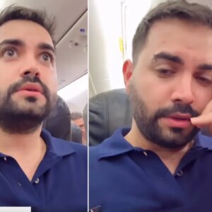 ucakta mahsur kalan kadir ezildi isyan etti yandik bittik 8zjnTGfB