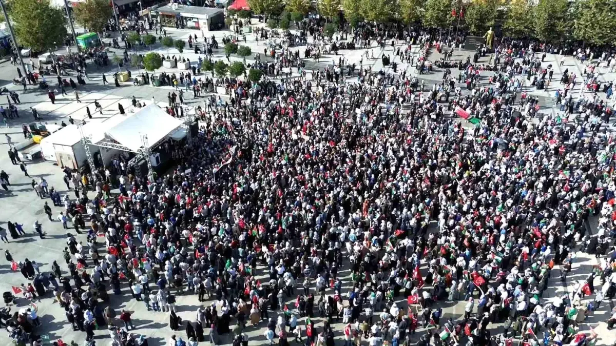 sakaryada gazzeye ozgurluk yuruyusu duzenlendi xcuCZh6C